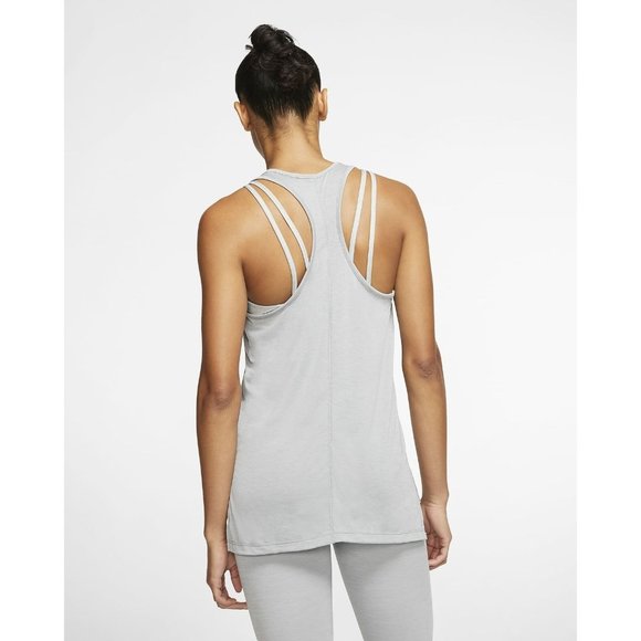 Nike Yoga Tank Top Women's Dri-Fit Running - Picture 3 of 8